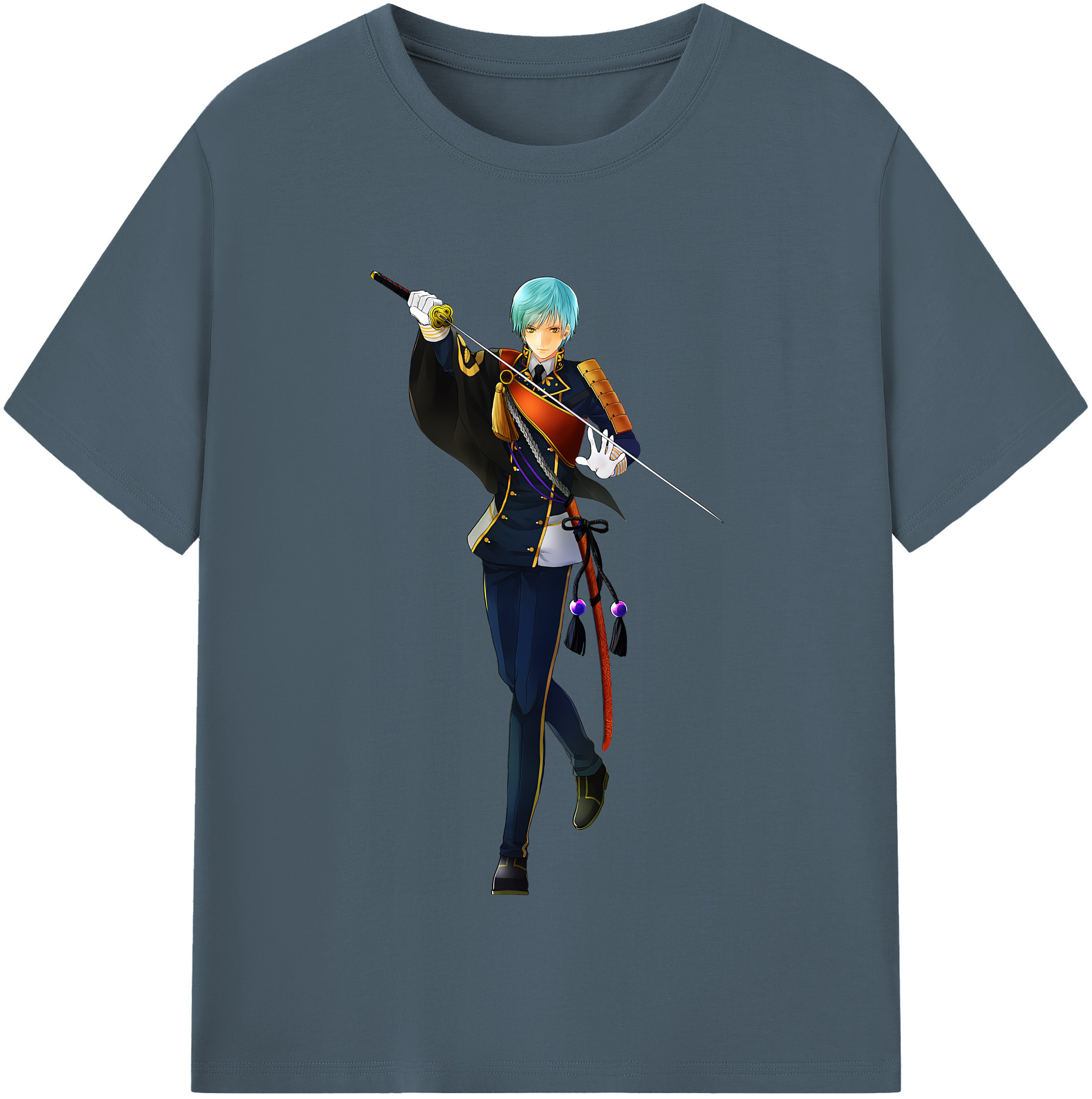（画像用） 刀剣乱舞 Touken Ranbu 綿100％半袖Tシャツ（フロントプリント）